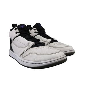 Jordan Sneaker Mens 8 Fadeaway Basketball Shoes Athletic Lifestyle White Concord